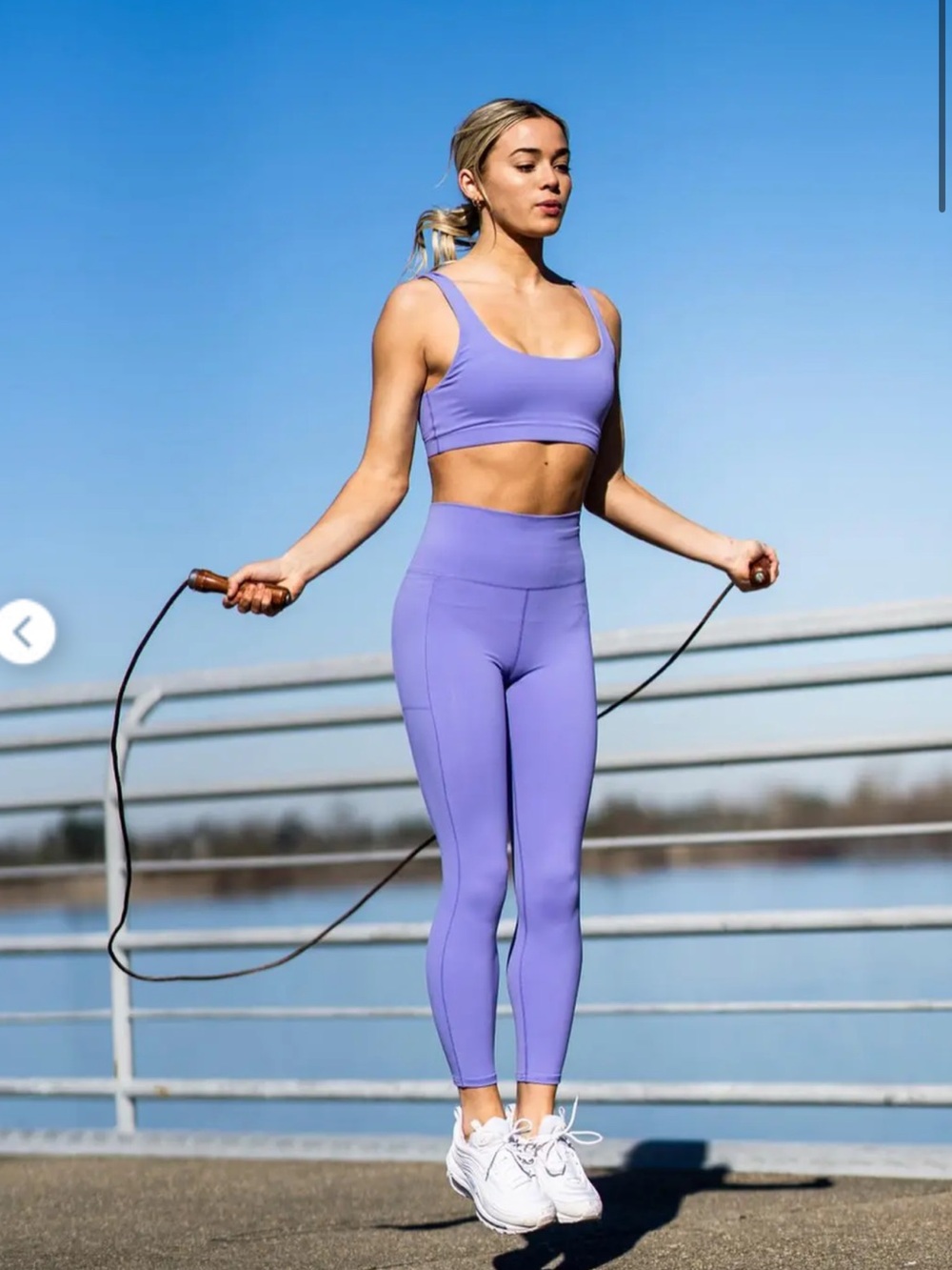 Vuori Studio Pocket Leggings Ultra Violet Women's Small